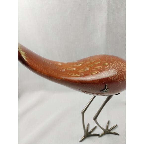 De Stijl Firenze Italy 1970s Wood, Silvered Metal, Bird Sculpture. - Picture 12 of 12